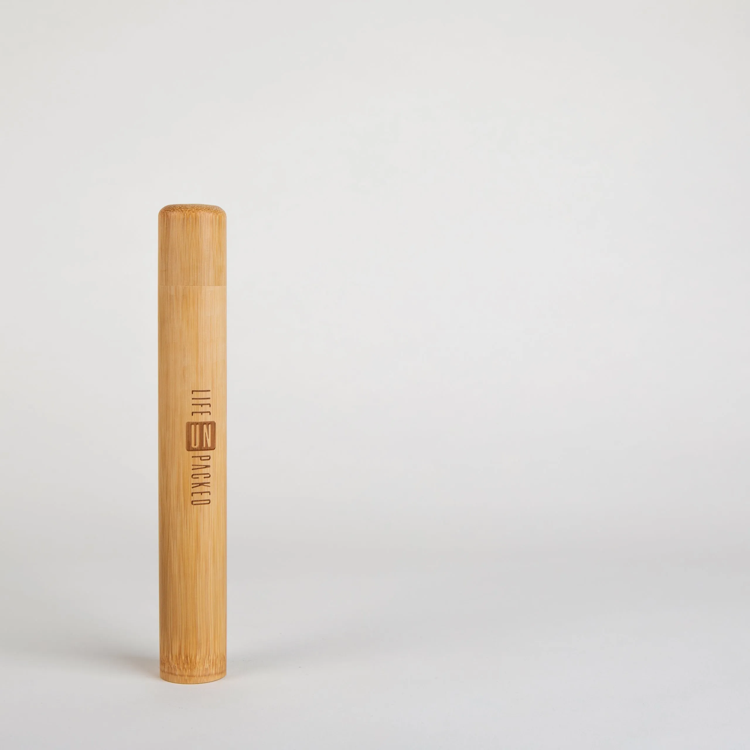 Bamboo Toothbrush Holder - Travel