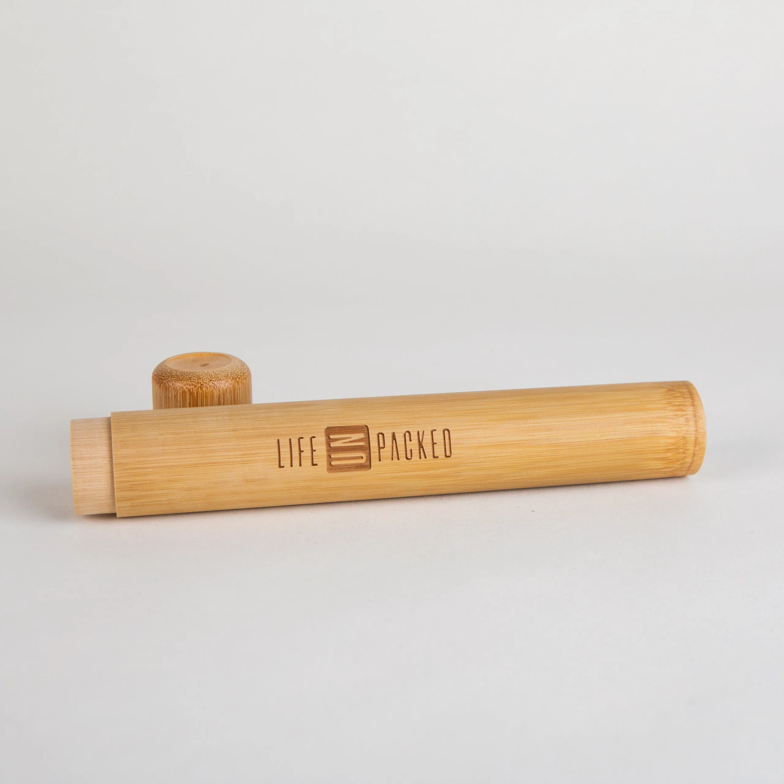 Bamboo Toothbrush Holder - Travel