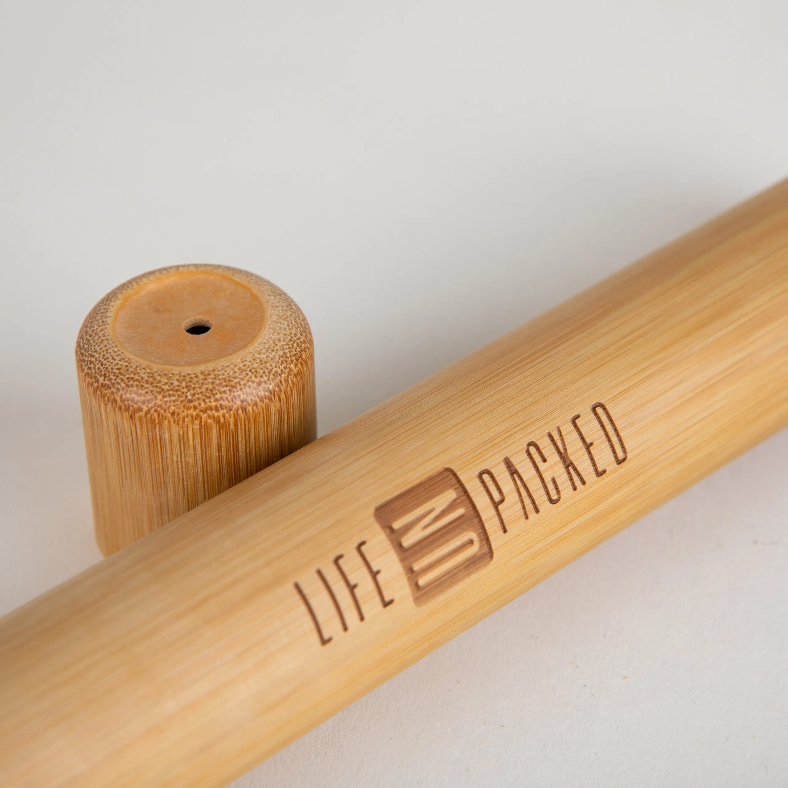 Bamboo Toothbrush Holder - Travel