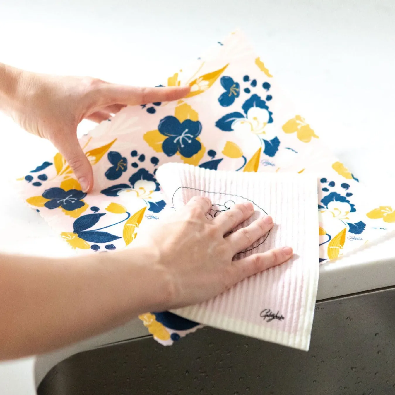 Beeswax Food Wraps: Amber Blueberry Single Medium