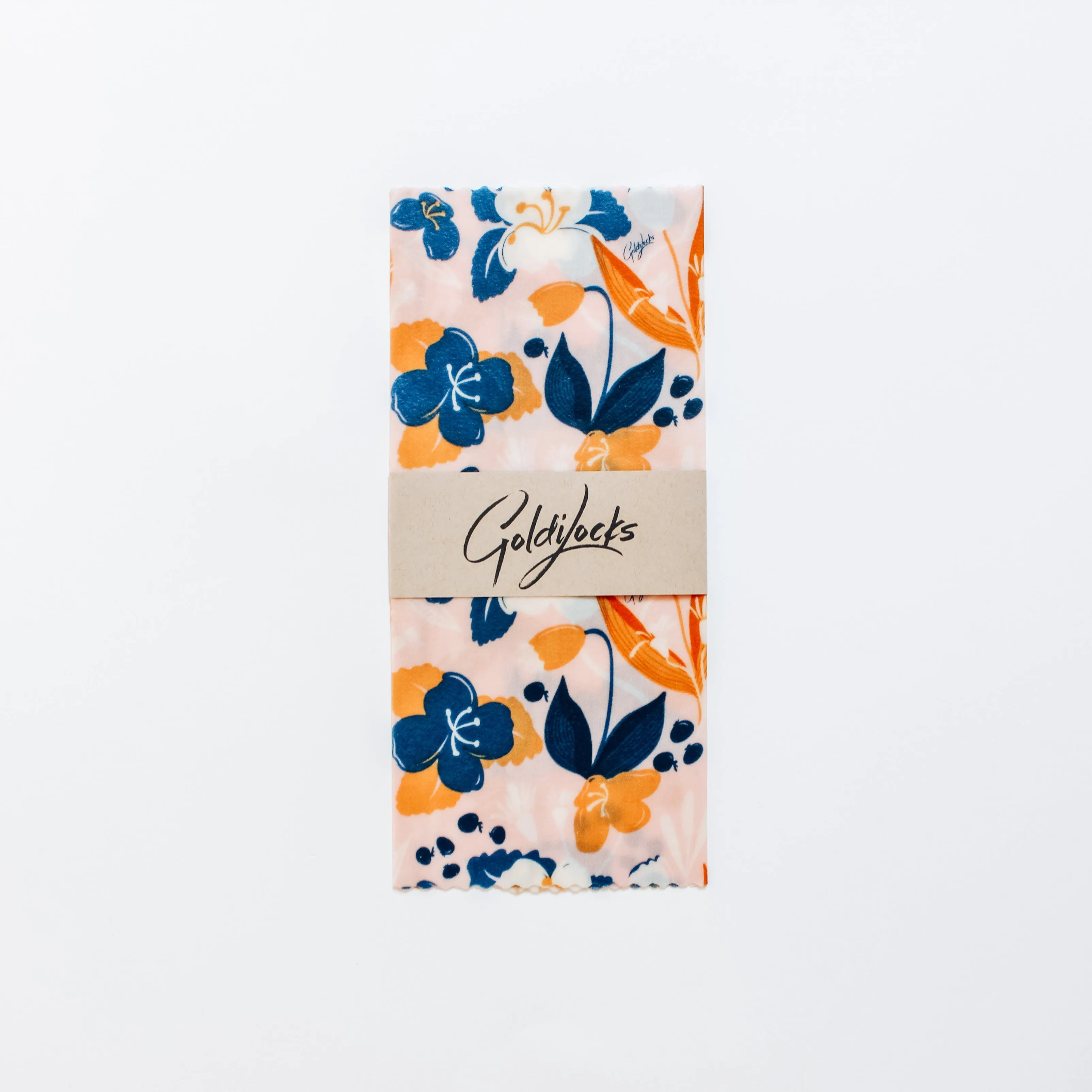 Beeswax Food Wraps: Amber Blueberry Single Medium