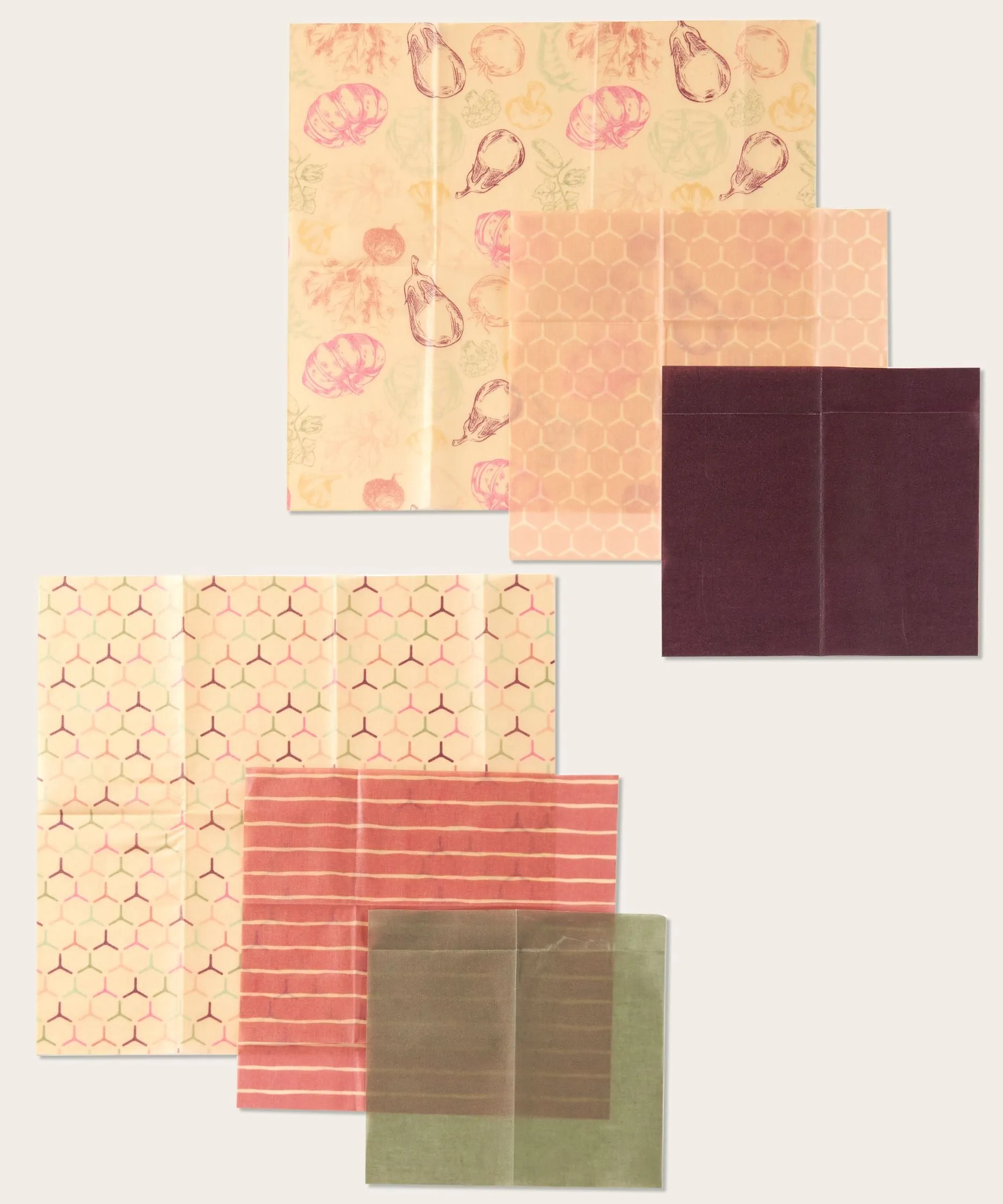 Beeswax Wraps - Set of 3