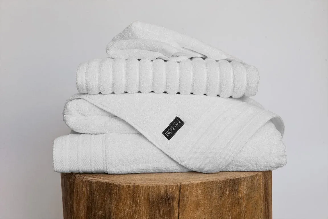 Bemboka Pure Cotton Bath Towel - Luxe White