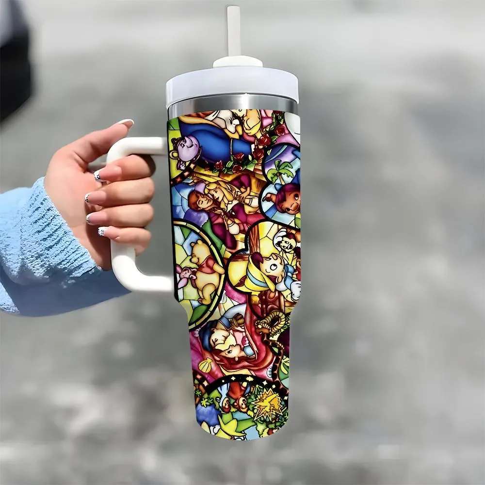 Cartoon Pattern Insulated Tumbler