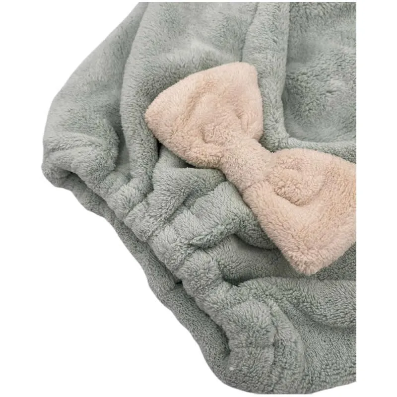 Hair Towel Absorbent Dry Cap - PURPLE