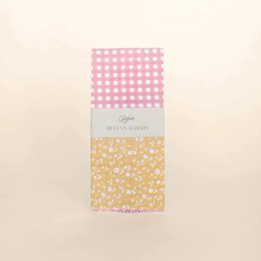 JILLIAN HARRIS X GOLDILOCKS BEESWAX WRAPS - SET OF 2