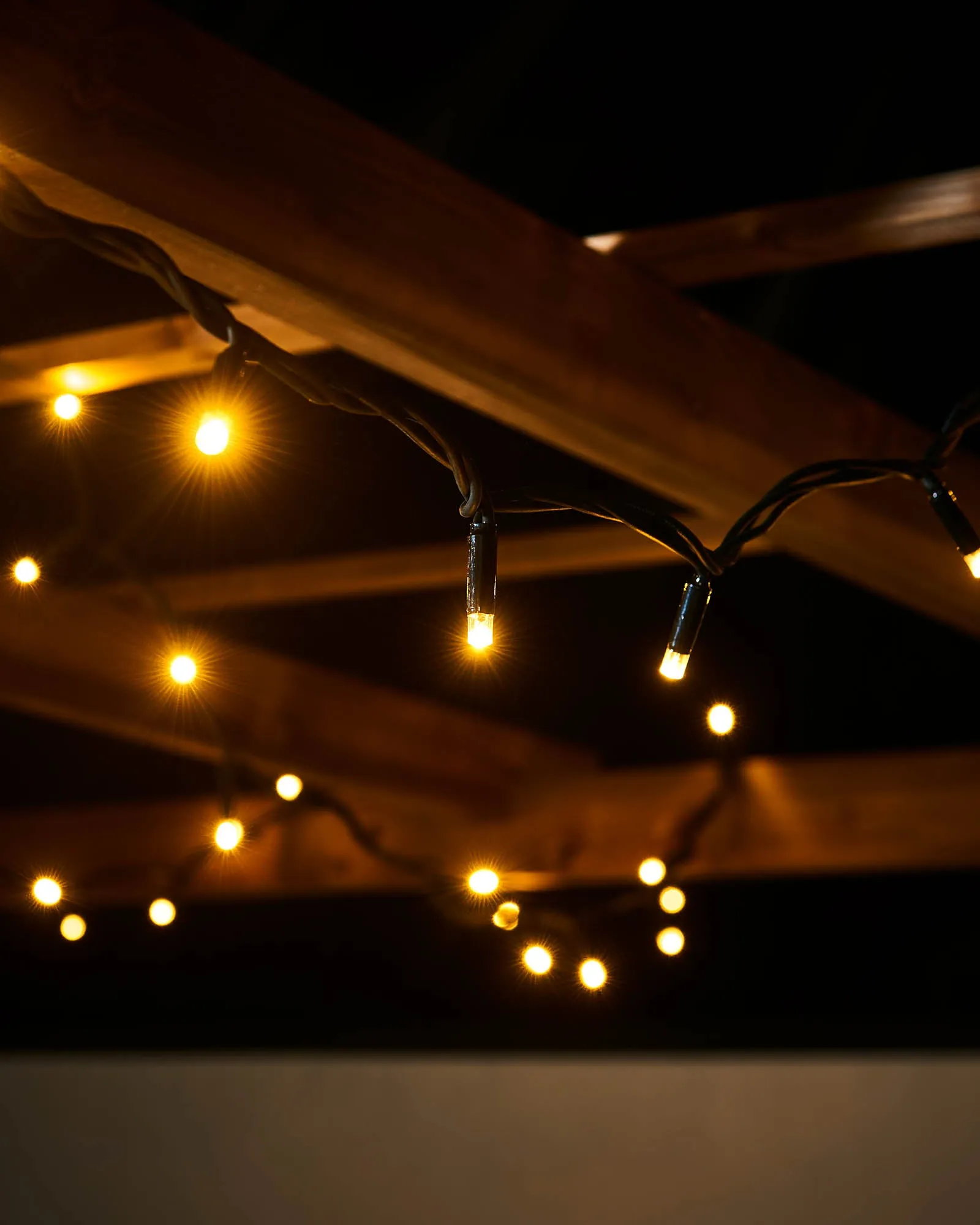 LINK PRO LED String Lights, Black Cable, Warm White