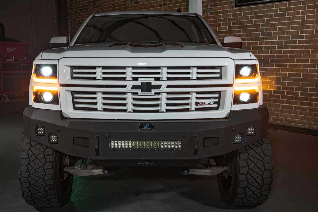 XB LED Headlights: Chevrolet Silverado 1500 (14-15)