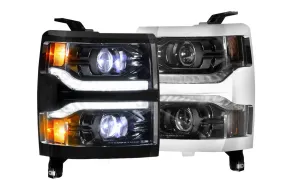 XB LED Headlights: Chevrolet Silverado 1500 (14-15)