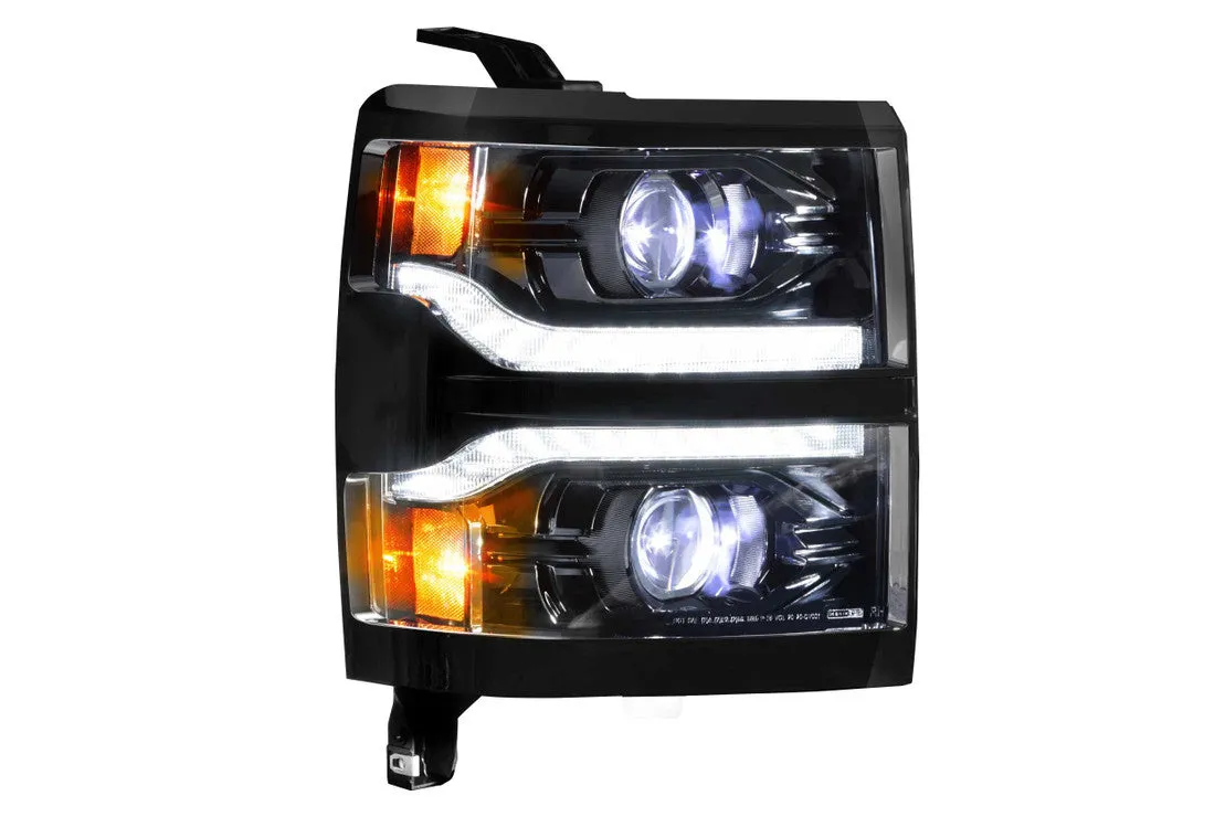 XB LED Headlights: Chevrolet Silverado 1500 (14-15)