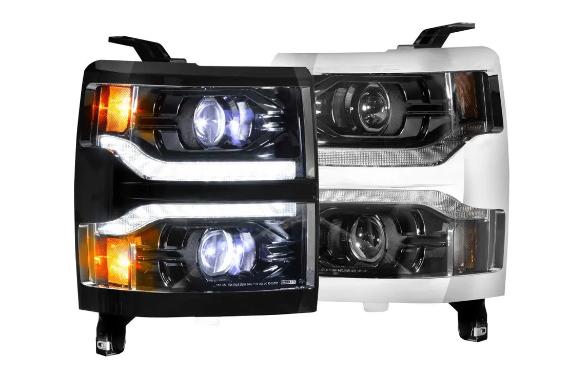 XB LED Headlights: Chevrolet Silverado 1500 (14-15)